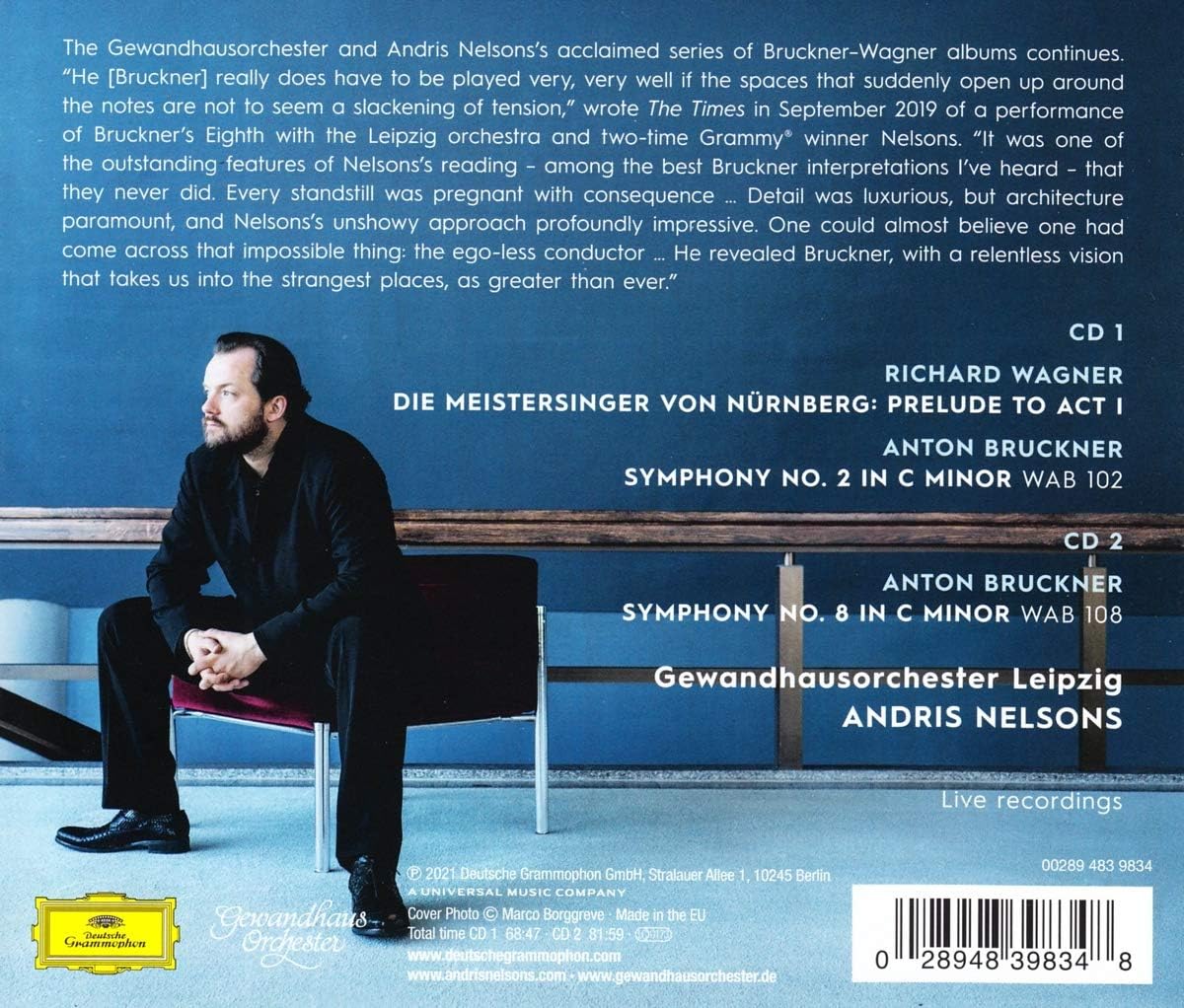 Bruckner: Symphonies Nos. 2 & 8 / Meistersinger Prelude