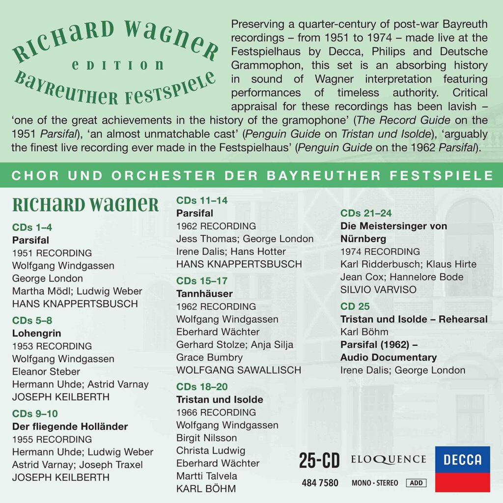 Wagner: Bayreuth Festival Recordings