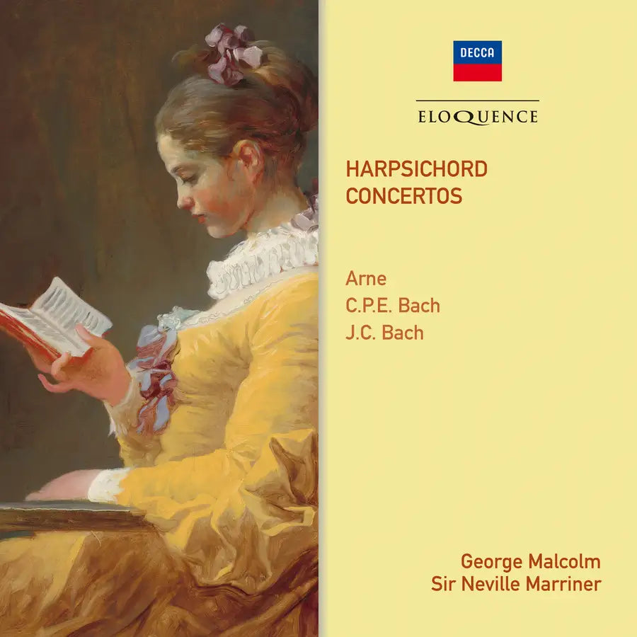 Arne, CPE Bach & JC Bach: Harpsichord Concertos